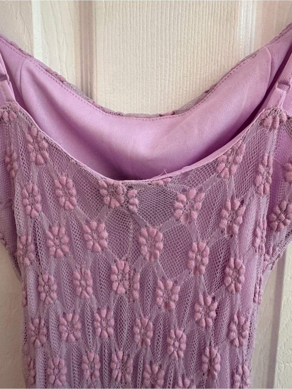BARDOT Adoni Mesh Maxi Dress Lavender Lilac Size XS - Picture 7 of 7